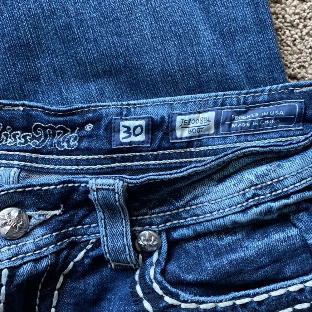 Miss Me Women's Denim Boot Cut Jeans 30x34 - Picture 4 of 5